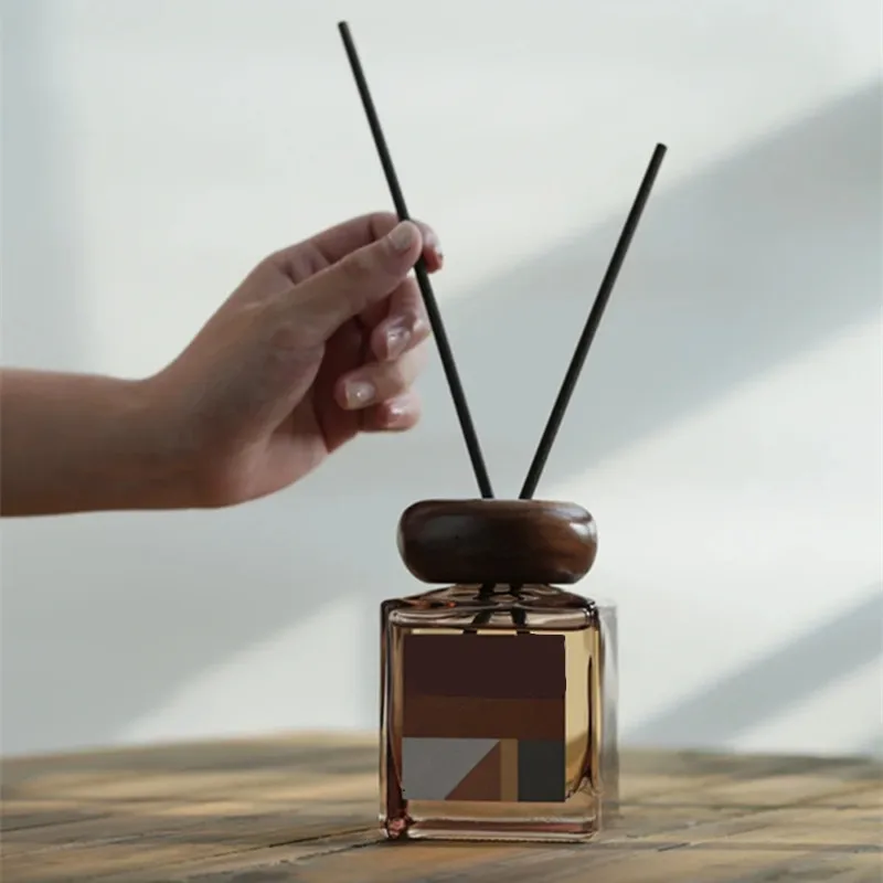 180ml brown diffuser perfume glass bottle for home