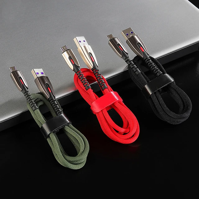 Custom wholesale price micro USB cable  3A mobile fast charging android mobile micro usb data cable