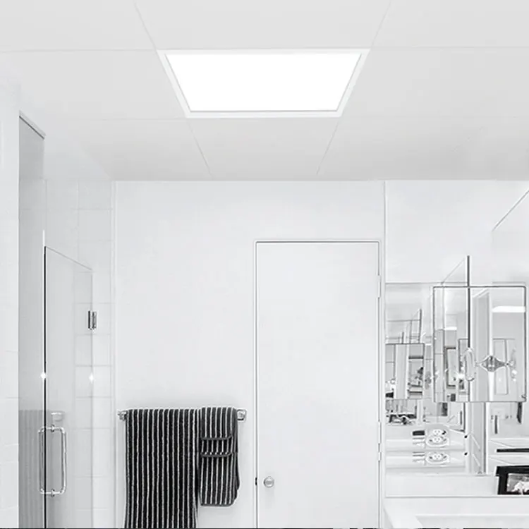 4Tech TIPN001 Aluminum and PC material office Ceiling square panel lights Backlit LED panel indoor lighting