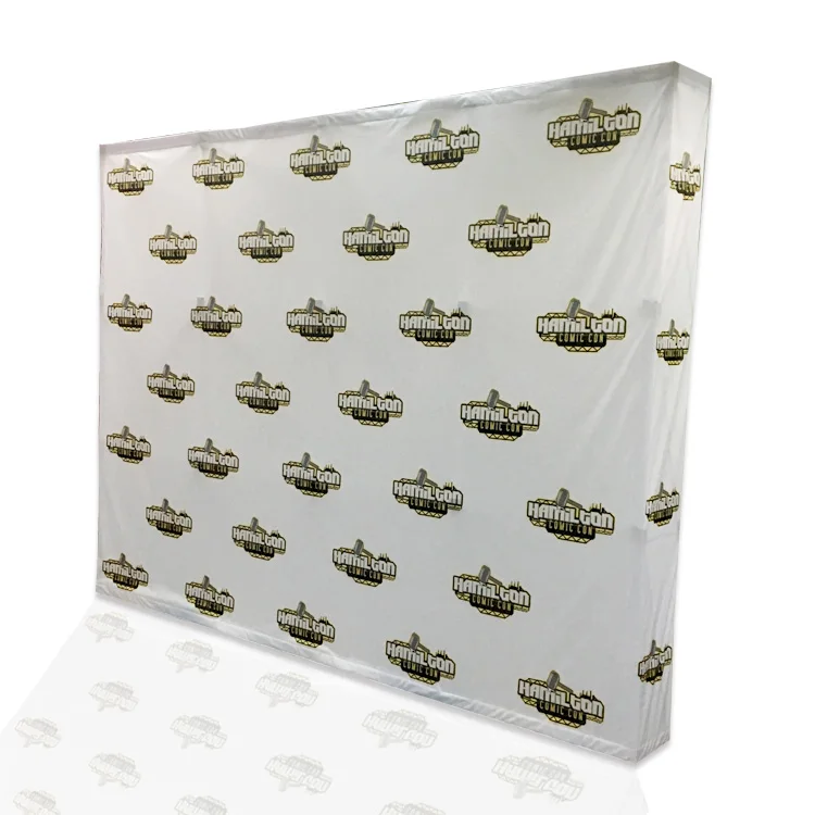 Trade Show Display Pop Up Display Portable Trade Show Tension Fabric Foldable Advertising Pop Up Banner Stand