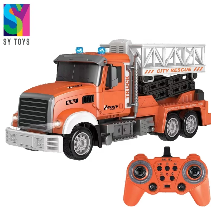SY 2.4G 11CH Voice control rescue vehicle rc car remote control truck