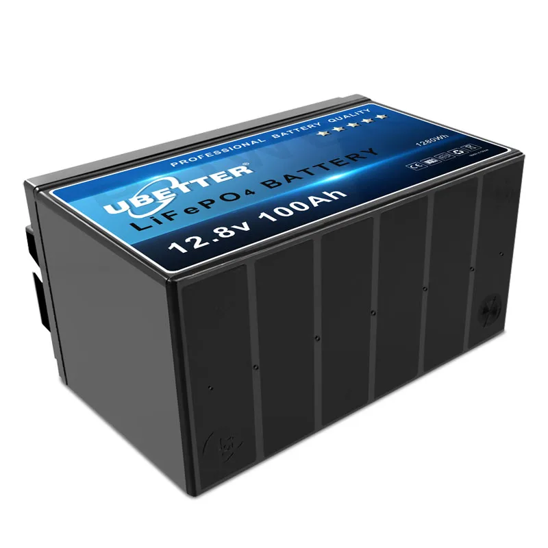 Factory Offered 12.8V 100Ah Lithium Battery LiFePO4 Lithium Ion Battery Backup for E-tools