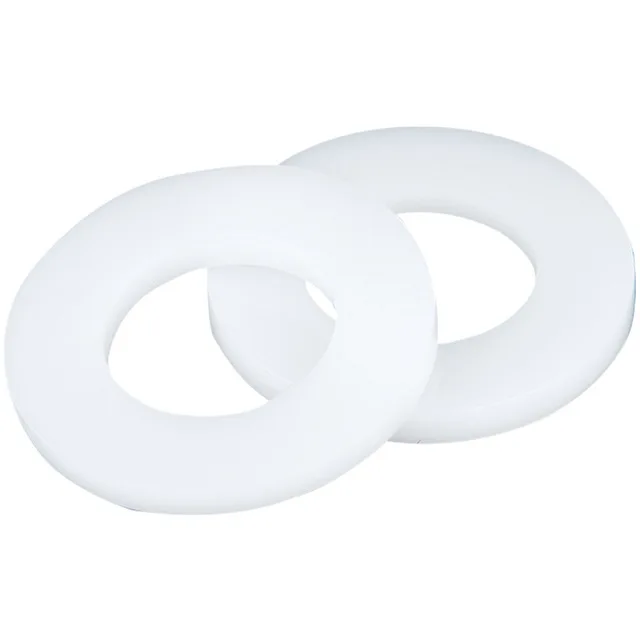 DLSEALS Custom Bearing Plastic Flat Washer NL Gasket Washer Seal White Sizes Ptfe Nylon Black DIN Plain dawty Washer
