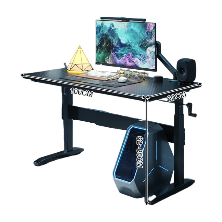 Лидер продаж электронные спортивные соревнования текстура из углеродного волокна настольный ПК игровой стол для геймеров