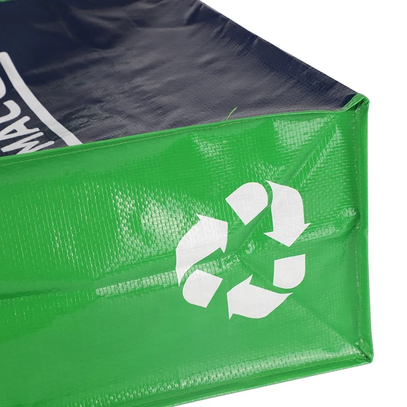 BSCI Custom latest fashion plastic woven tote Takeaway Shopping Grocery polypropylene woven bags pp woven shop bag