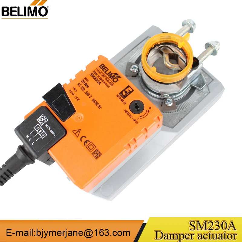  BELIMO 20NM SM230A 220V привод демпфера для регулировки воздушных амортизаторов в