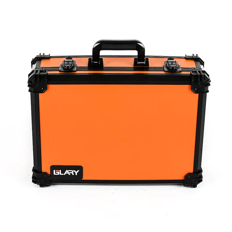 GLARY professional hand tool case box aluminum tool storage case portable abs tool box hard case box for multi-purpose usage