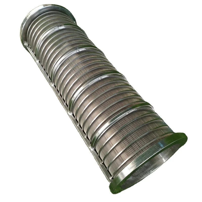 Cow dung filter separator/Wedge wire screen cylinder 200idX600mm length/Wedge wire screen cylinder 150idX400mm length