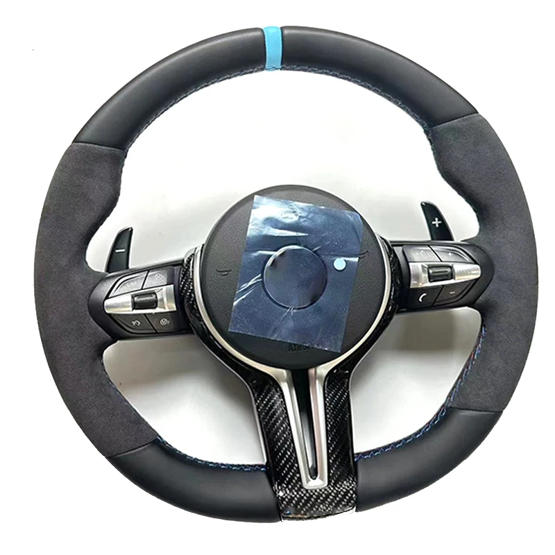 Factory wholesale Alcantara steering wheel racing modified steering wheel f30 f10 m3 m5 m2 m4 m6 x5 x6 for bmw