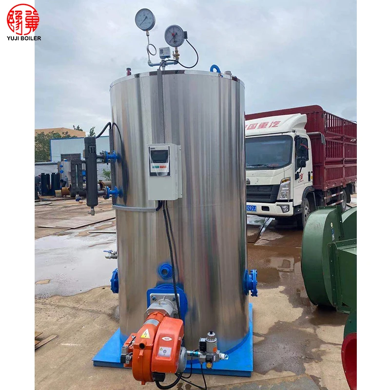 Fully Automatic 200Kg 300Kg Vertical Liquid Gas Steam Generator Boiler Machine