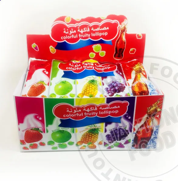Леденец с фруктовым вкусом 5 в 1