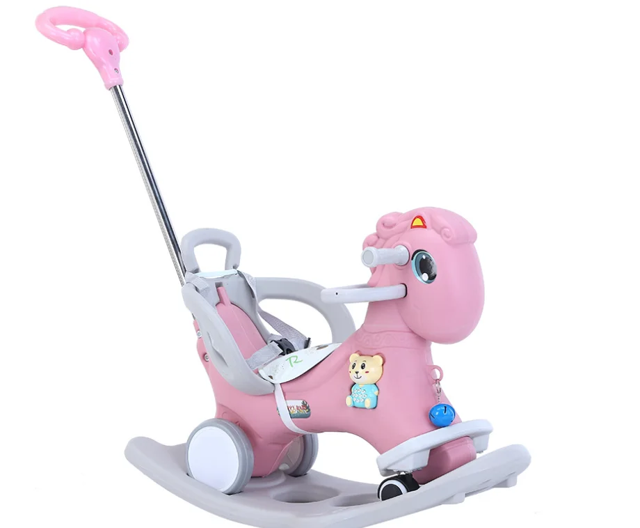 Indoor multifunctional baby household Trojan rocking chair