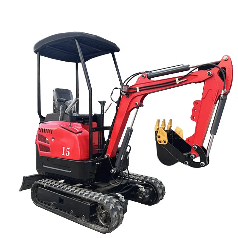 CE EPA Approved 0.8 1 1.2 1.5Ton Micro Mini Small Hydraulic Crawler Digger Excavator factory Price on Sale