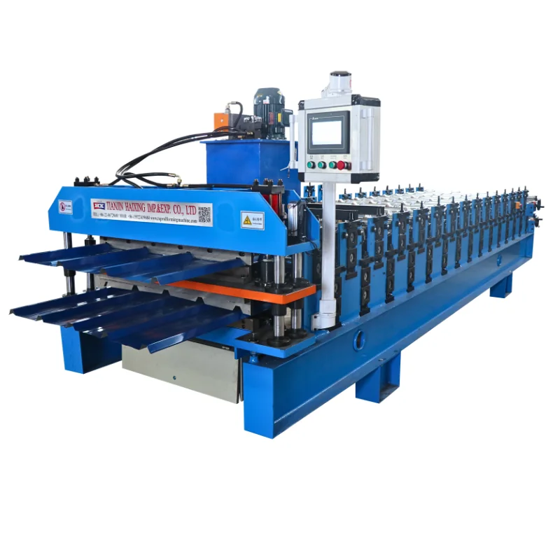 double layer roofing tr5 panel tr4 roof roll forming machine at price