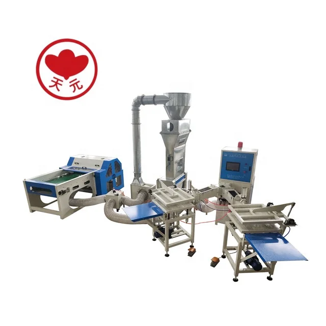 Machine Polyester Fiber Pillow Filling Machine ZXJ-380-A Pillow Filling Machine Polyester Fiber