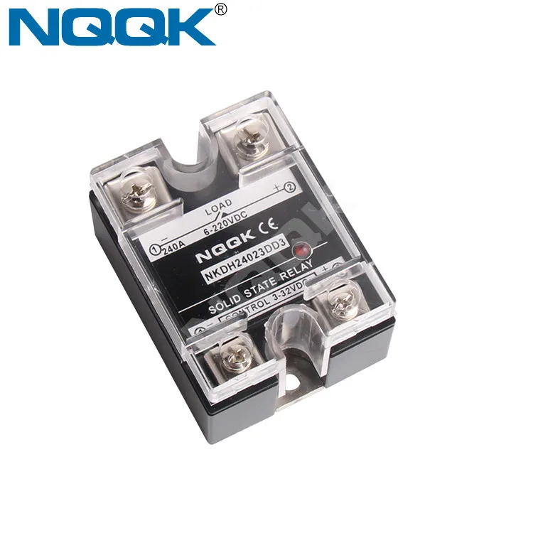 NQQK 240A 220VDC 24VDC DC-DC однофазный ССР твердотельные реле SSR-240DD