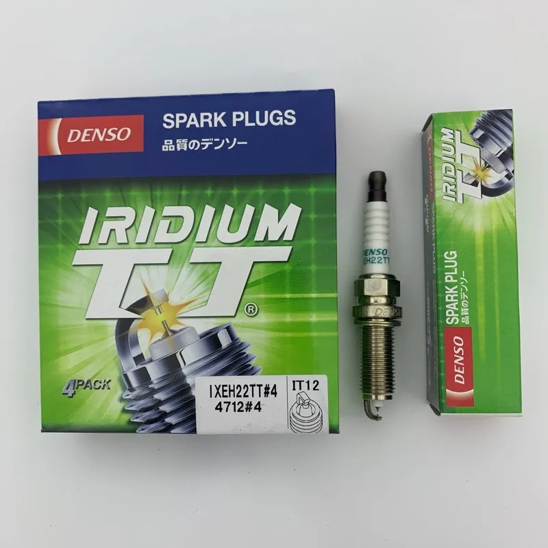 Original Genuine DENSO Spark Plug Iridium 4712 IXEH22TT For Subaru IMPREZA 2.0, OUTBACK 2.5i, Toyota MATRIX/ PRIUS 1.8