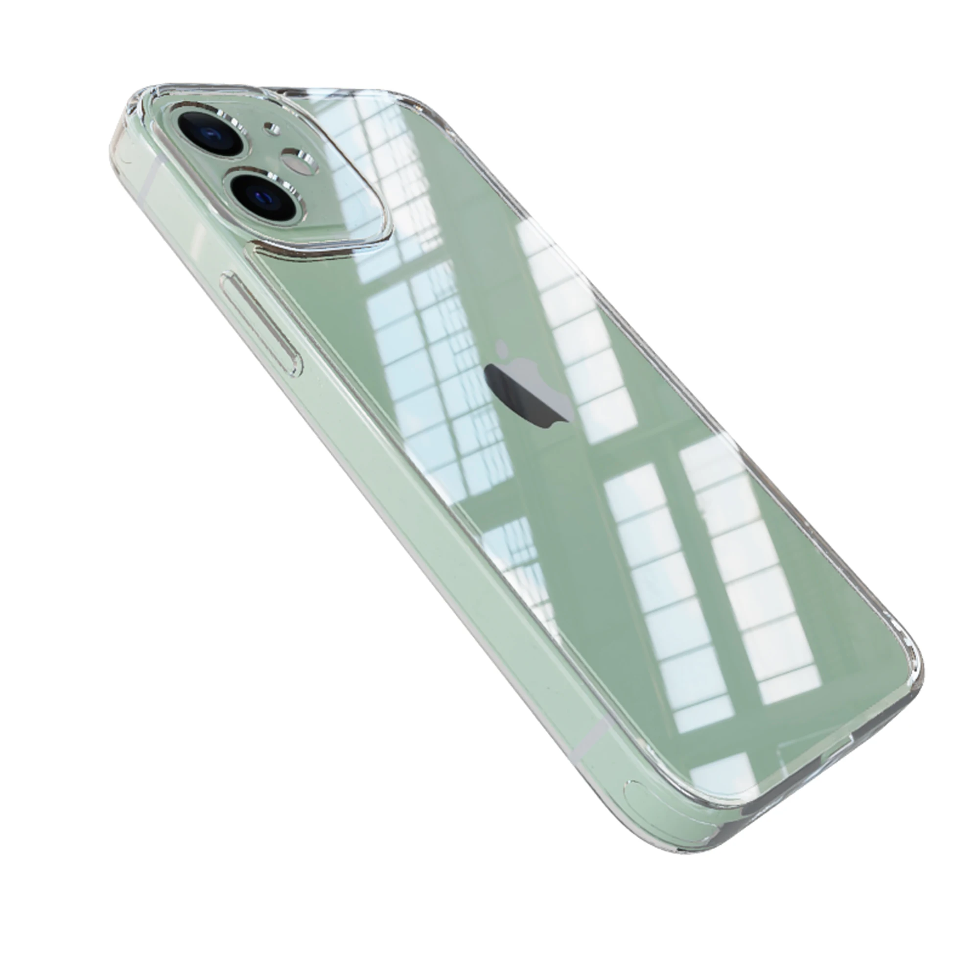 9H Tempered Glass + TPU soft frame high definition Clear mobile Phone Case for iPhone 12 13 14 mini Pro max