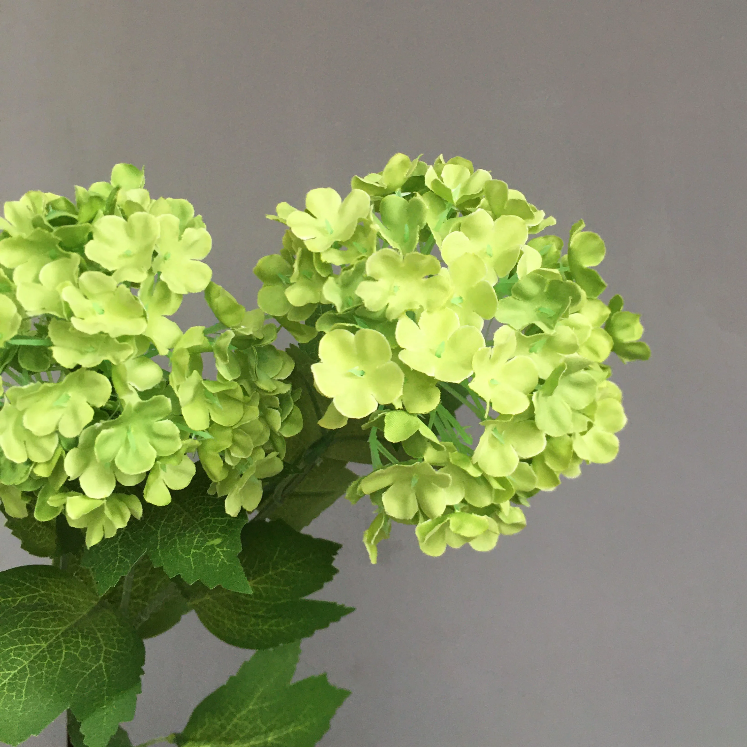 T-OSM 5 Head Artificial Flower Hydrangea For Shop Garden Stage Decor Floral Arrangement