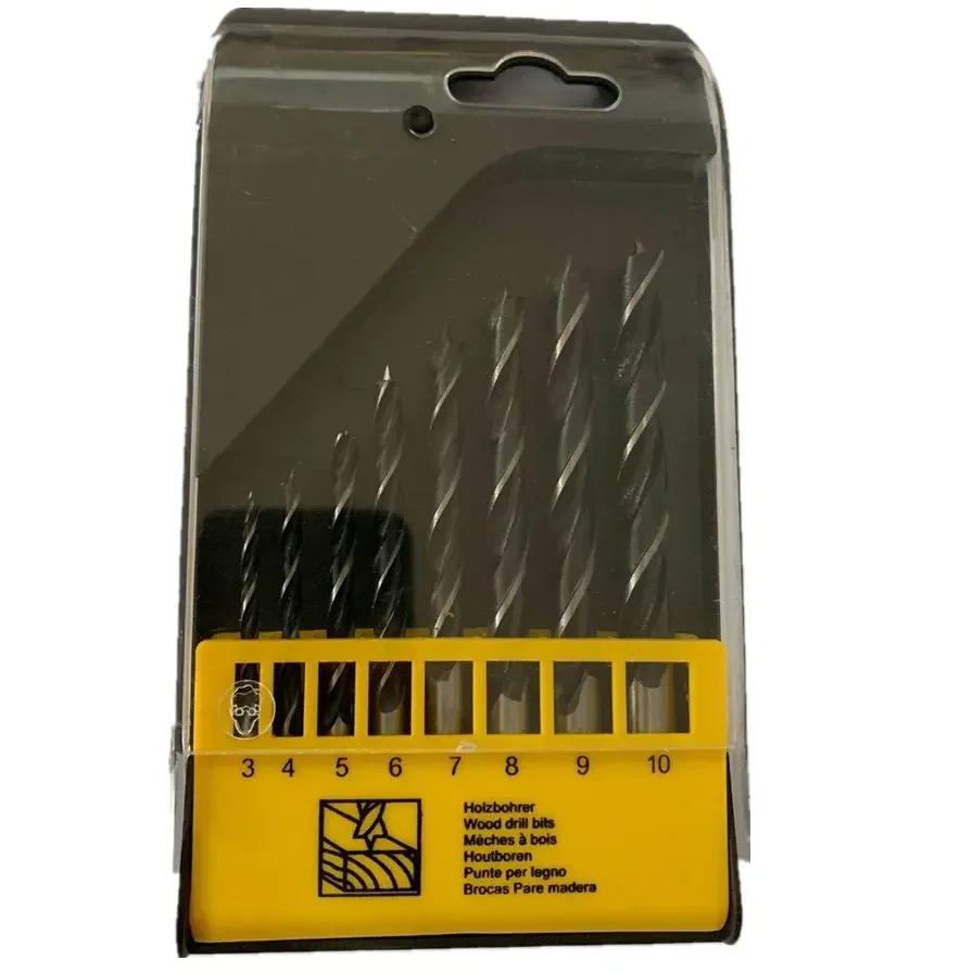 8PCS  High Drill Bits Set DIN338 HSS Cobalt Twist Drill Bit Straight Shank Drill Bits