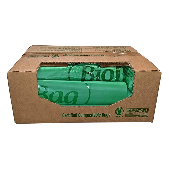 cornstarch custom wholesale biodegradable plastic biohazard bags