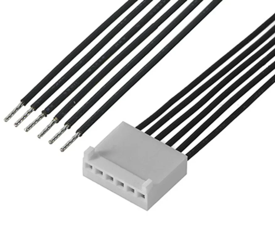 molex 2510 socket pitch 2.54mm 2pin 3p female housing terminal wires harness 2 3 4 5 pin molex connector cable wire to board