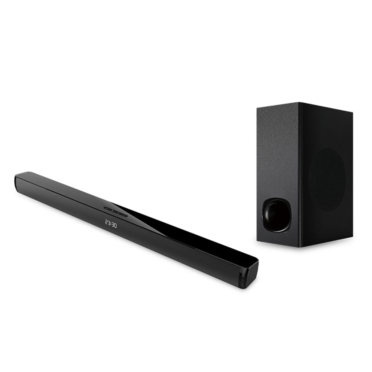 Samtronic 120W 2.1CH Wireless Soundbar Subwoofer Speaker 130dB TV Soundbar 3D Surround Sound System Home Theater BT V5.0 Speaker