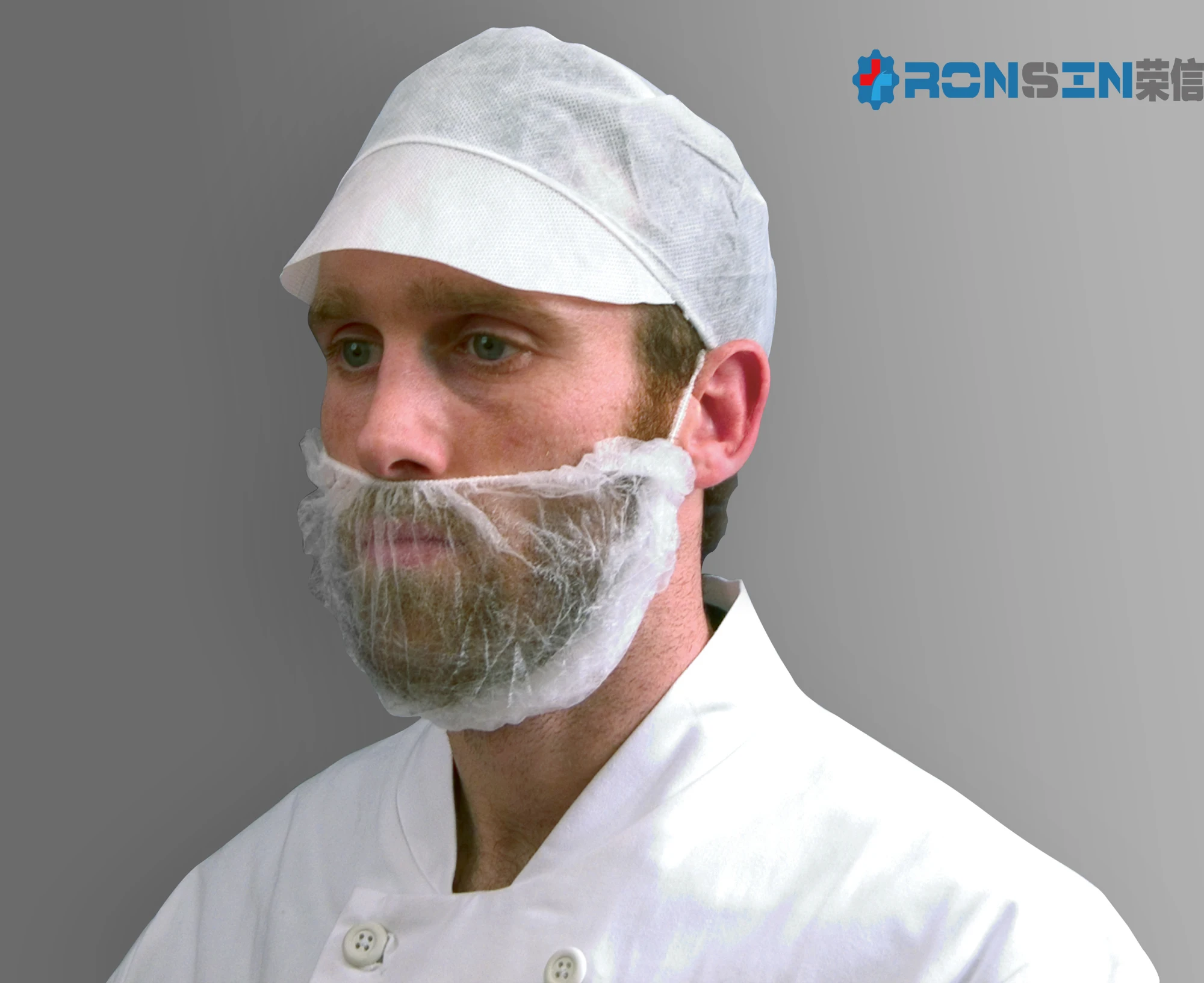 High Quality Disposable Half Face Mask Beard Cover Making Machine