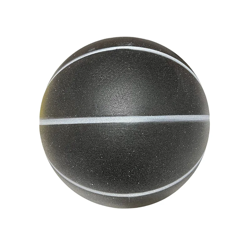 Factory supply Indoor foam silent quiet basketball black toy ball