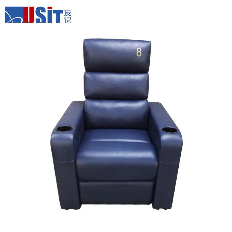 Leather Recliner Sofa Cinema Recliner Seat Electric Vip Cinema Chairs Electric Recliner Chairs