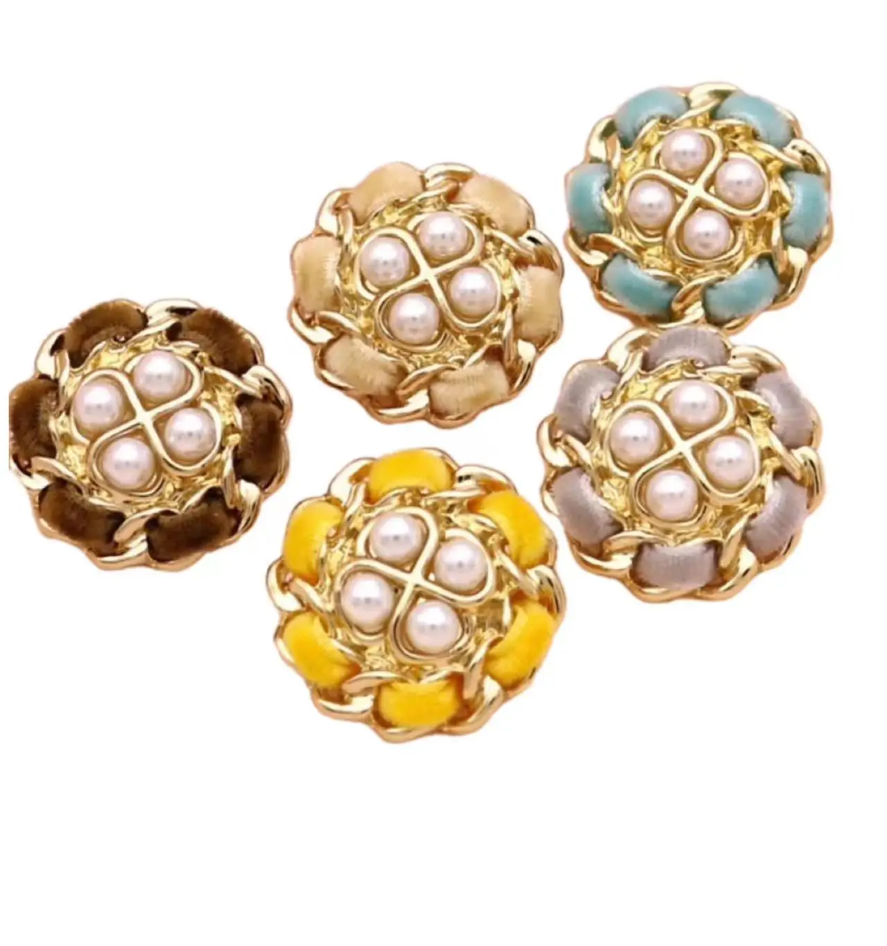 Sewing Shank Alloy Resin Buttons for Clothing Design Metal Custom Engrave Round Shape Luxury Plating Sustainable 100% QC Passed