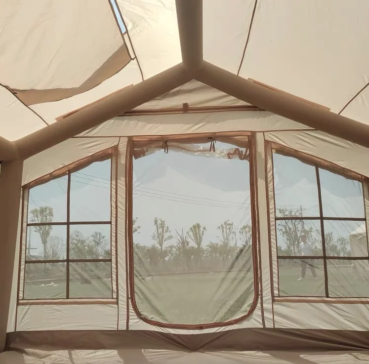 Factory directly sale Inflatable Air Tent Super Light Family Inflatable Cabin Tent Manufacturer
