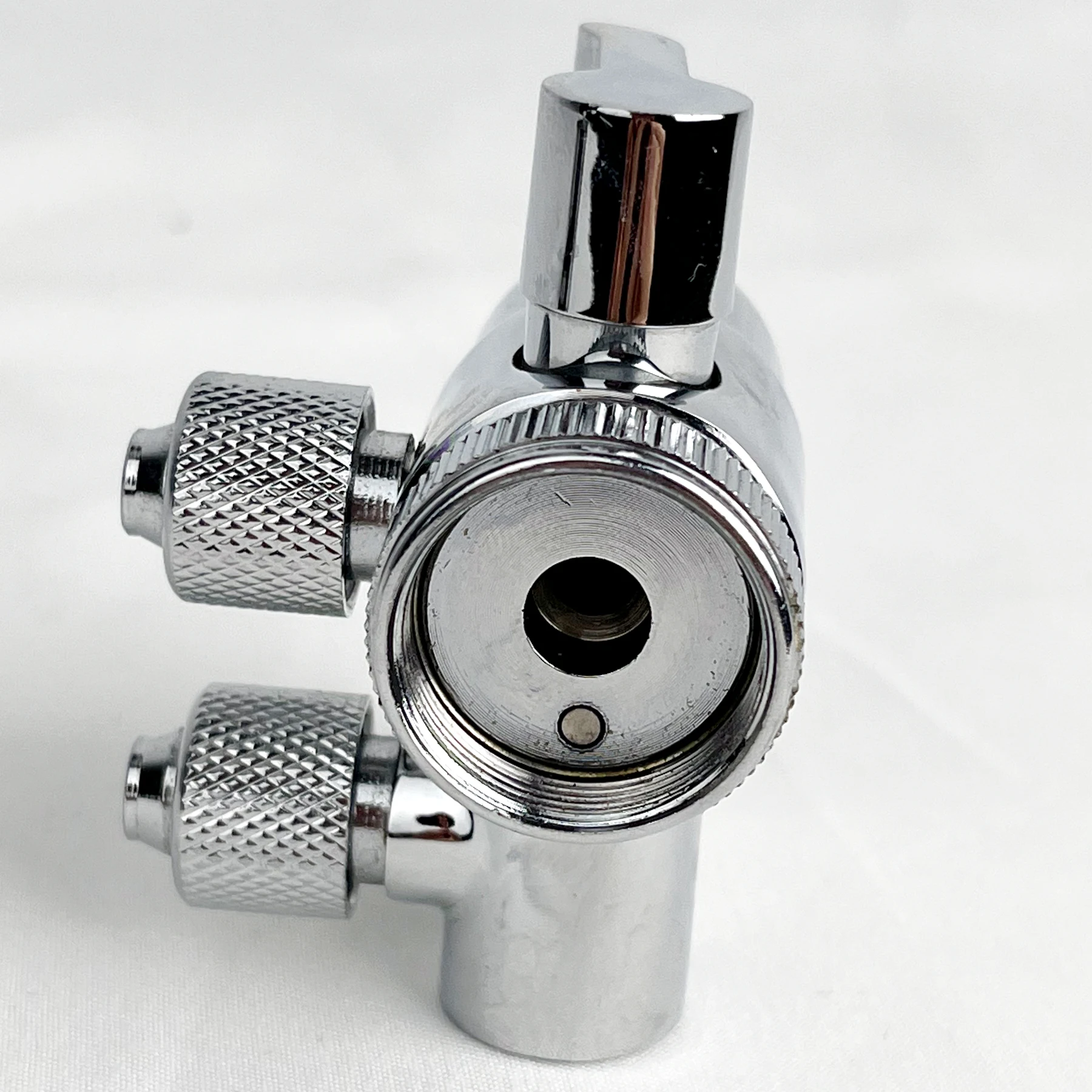 PATENT 1/4 Water Splitter Valve 3 infall and 3 way out Diverter Valve