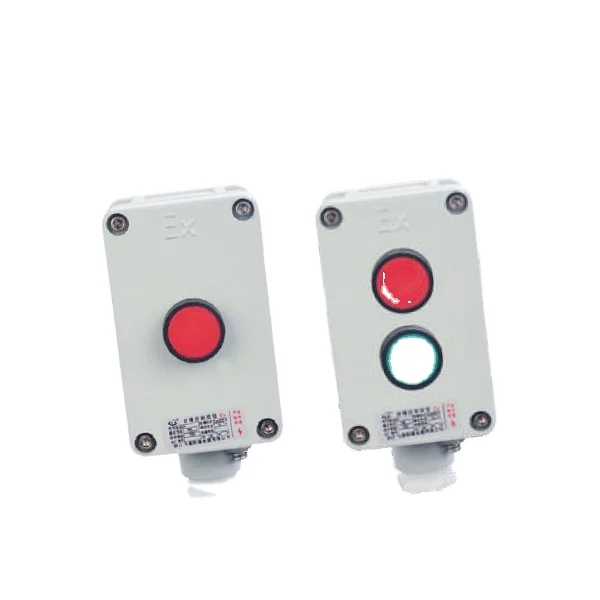 IIC Explosion proof hazardous area aluminum alloy control push button
