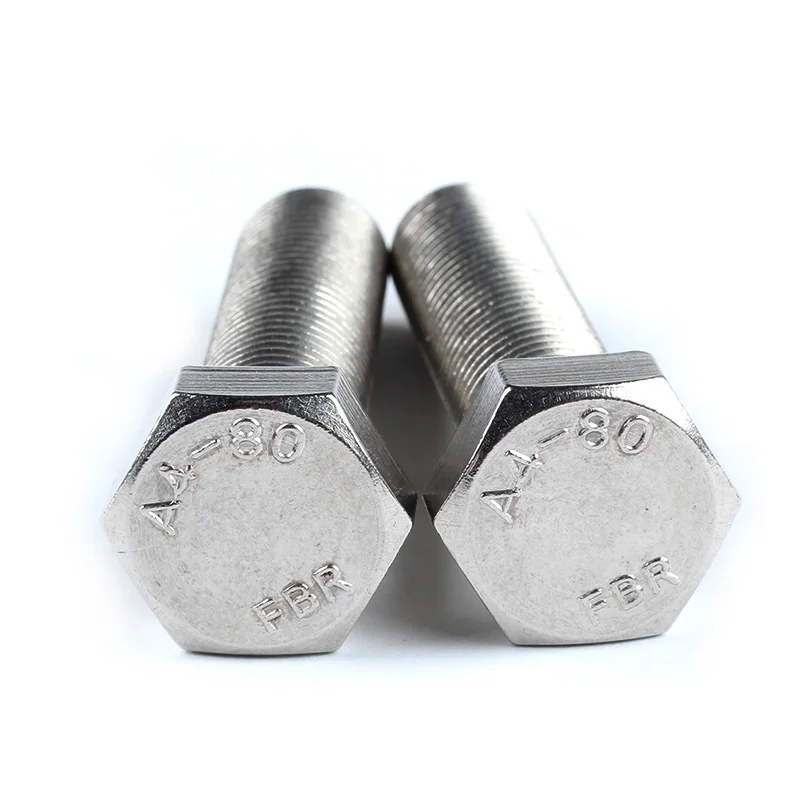 Заводские direcr DIN933 A2-70 A4-80 из нержавеющей стали с шестигранной головкой болты и гайки крепежные детали