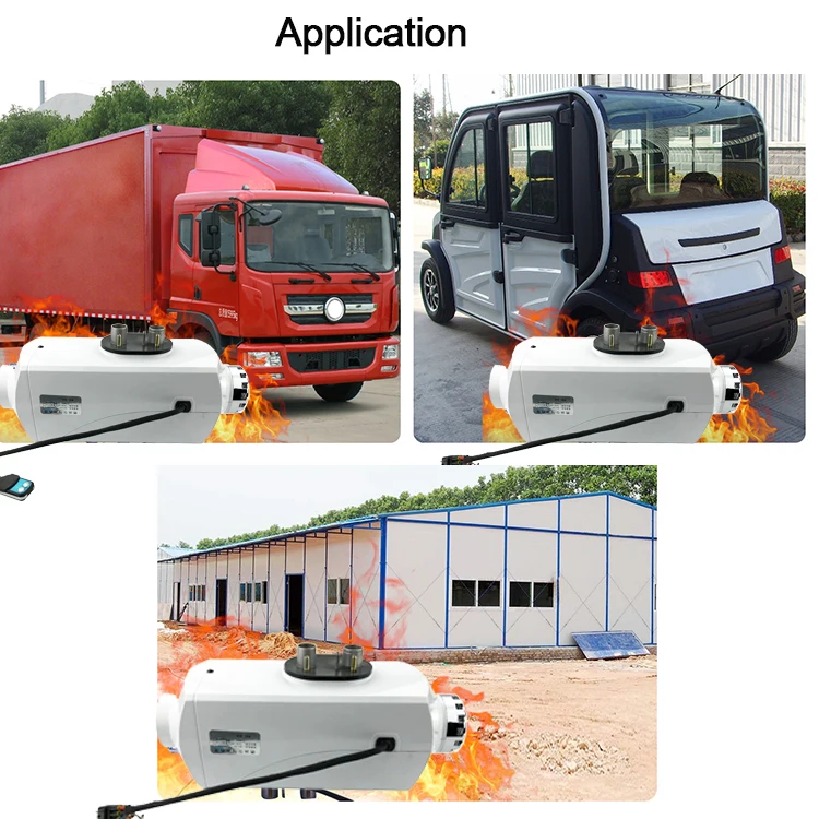 Electric Universal Digital display 5kw 24v auto car diesel parking heater