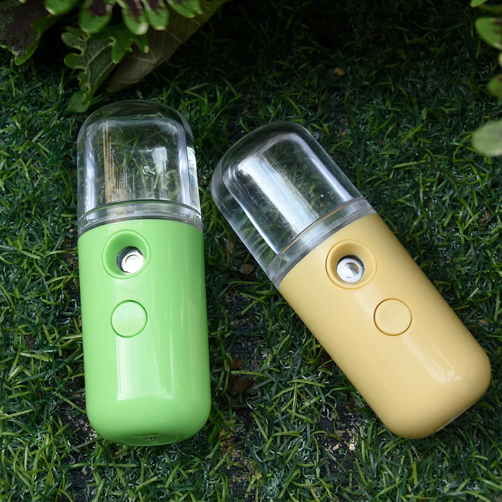 Pocket Mini Face Steam Fine Mist Alcohol Nano Spray Facial
