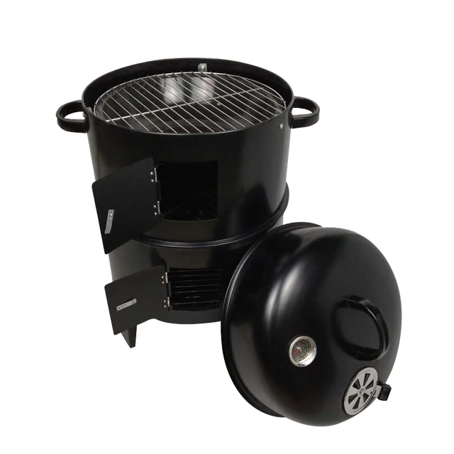 ALIKER BBQ Grill Barbeque Grill Wholesale Portable Barbecue Smoker Meat Vertical Smoker