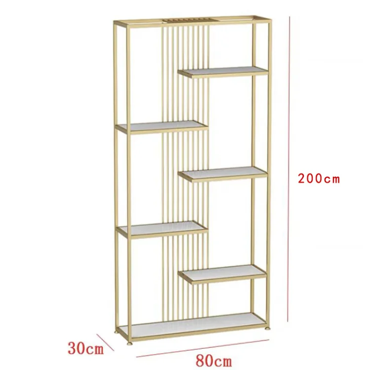 Металлическая Легкая Роскошная настенная полка, металлическая настенная подвесная маленькая книжная полка, настенная полка для хранения в гостиной, железная полка