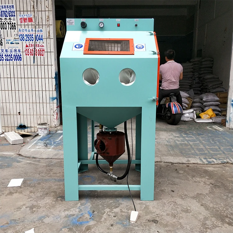 Sandblaster Cabinet Sablage High Quality Free Dust Turntable Sand Blasting Machine