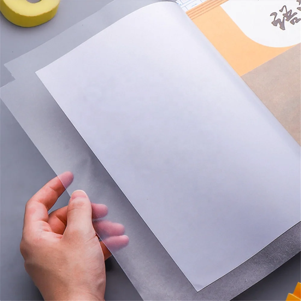 Waterproof Non-slip Book Case Self-adhesive Book Cover A4 A5 B5 Wrapping Films Notebook Covers Planner Protector