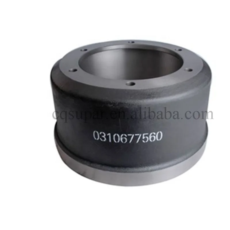 Высокое качество 0310677560 тяжелых грузовиков тормозной барабан для Bpw полуприцеп грузовик ось части