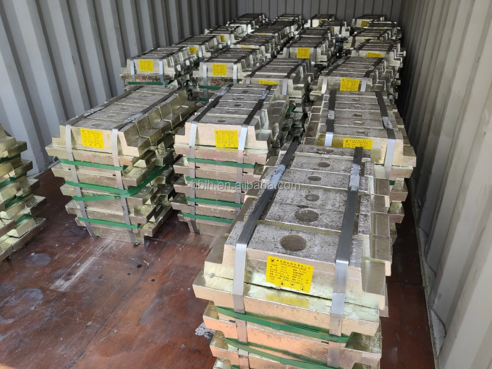 Factory Supply Pure Tin Ingot 4N Sn99.95 For Sale