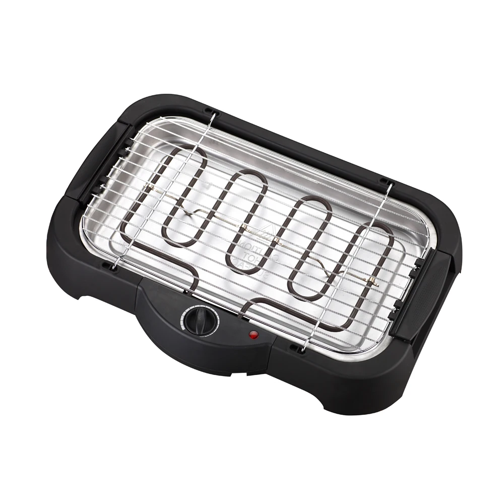 New Design Portable Electric Smokeless BBQ Grill Barbecue with Indicator Light and thermostat  Micro-switch