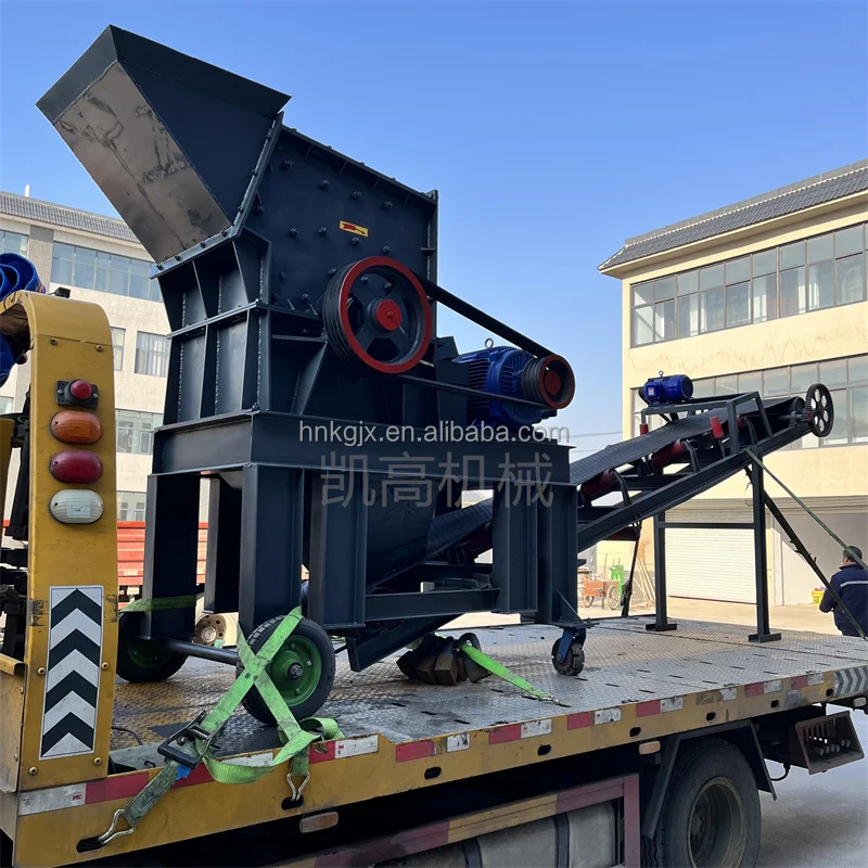 Factory direct sales large caliber box crusher rock ore square box crusher