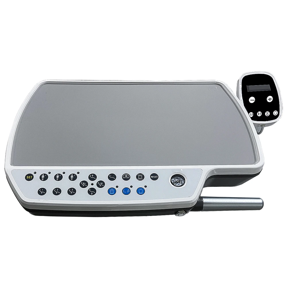 Mobile cart portable dental chair with fiber hand pieces tube scaler dental unit cart