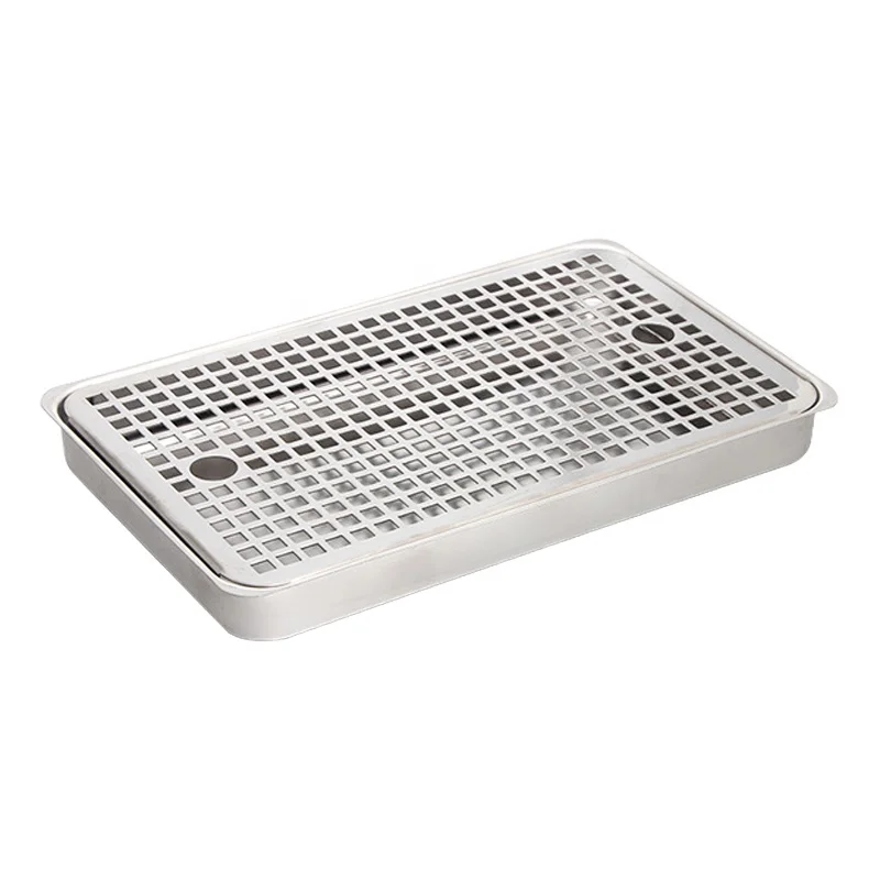 
TWELVETAP304 stainless steel food-grade rectangular dripping tray restaurant tray leak screen water filter tray 