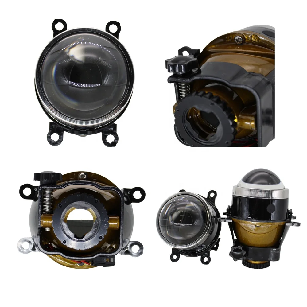 TAOCHIS Auto Car 3.0 inch Bi xenon Projector lens Fog light with high low beam Fog Lamp H11 lamps retrofit for Subaru ford mazda