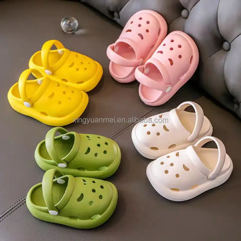 wholesale  Kids Clogs Sandals Children Slippers Hollow Children clogs shoes Baby Sandals Boys Girls
