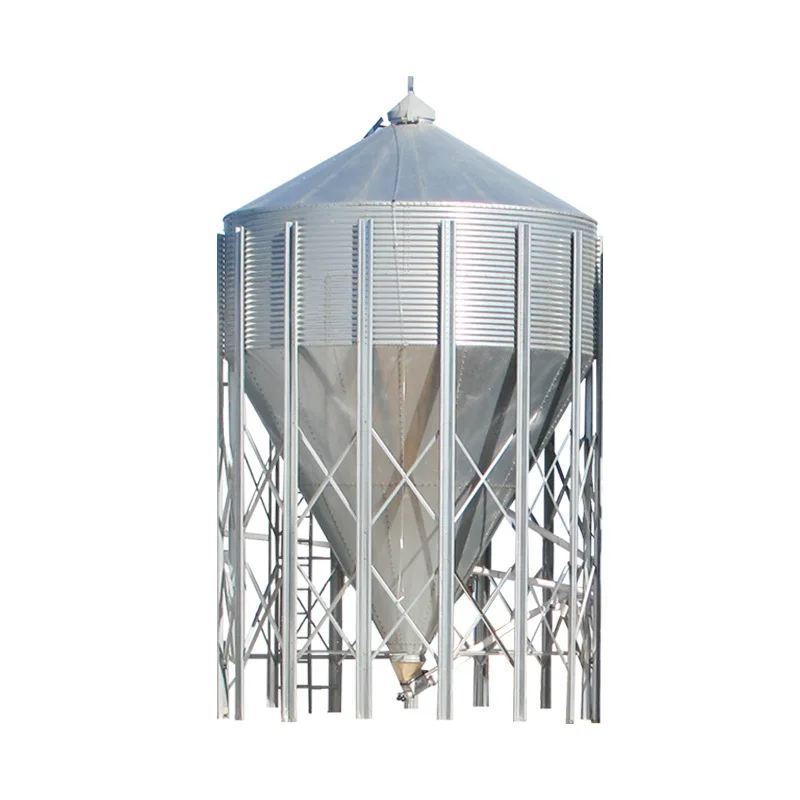 Опорные силосные бункеры с 400 тоннами